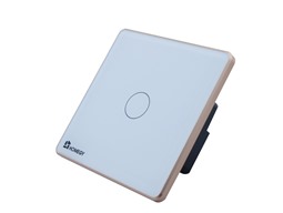 Công tắc cầu thang 1 nút kính phẳng